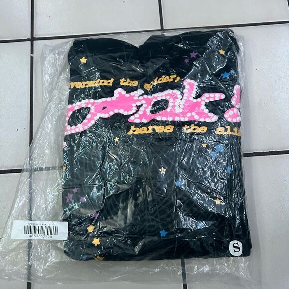 Young Thug Sp5der Black Pink Hoodie - Picture 11 of 11